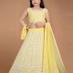 Pastel Yellow Lehenga