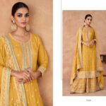 Mustard Salwar kameez