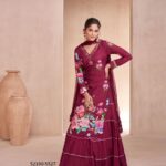 Burgundy Anarkalis