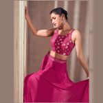 Cerise Salwar Kameez