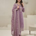 Lilac Salwar Kameez