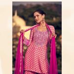 Cerise Salwar Kameez