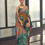 Emerald Green Saree