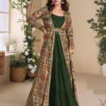 BottleGreen Anarkali