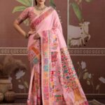 Pink Saree
