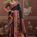 Black Saree
